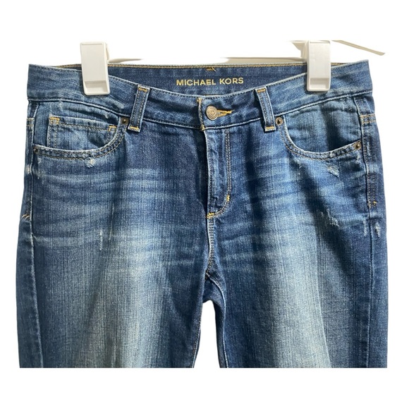 Michael Kors Distressed Boyfriend Jeans size 4‎ - Picture 8 of 10